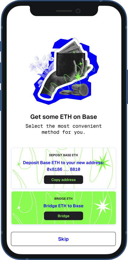 Deposit ETH