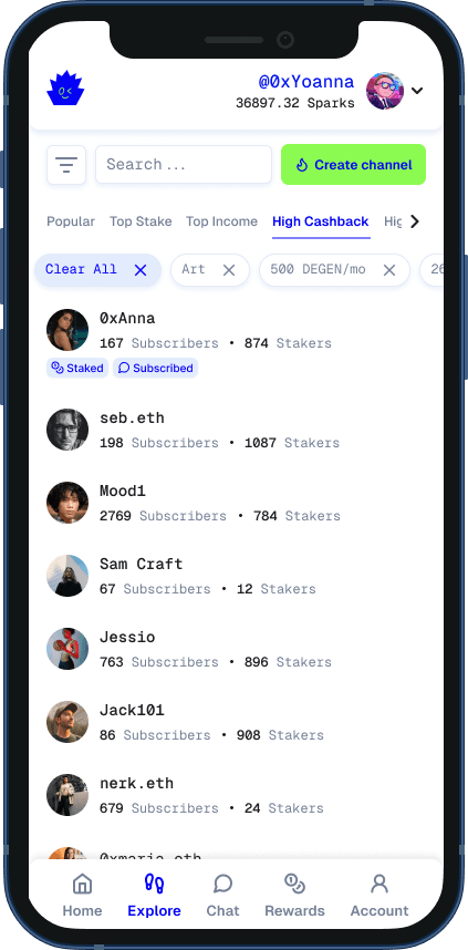 Discover Creators