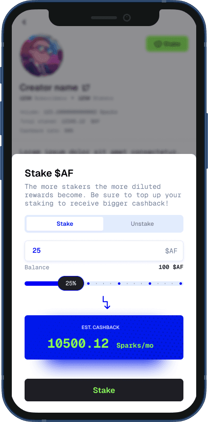 Earn Cashback