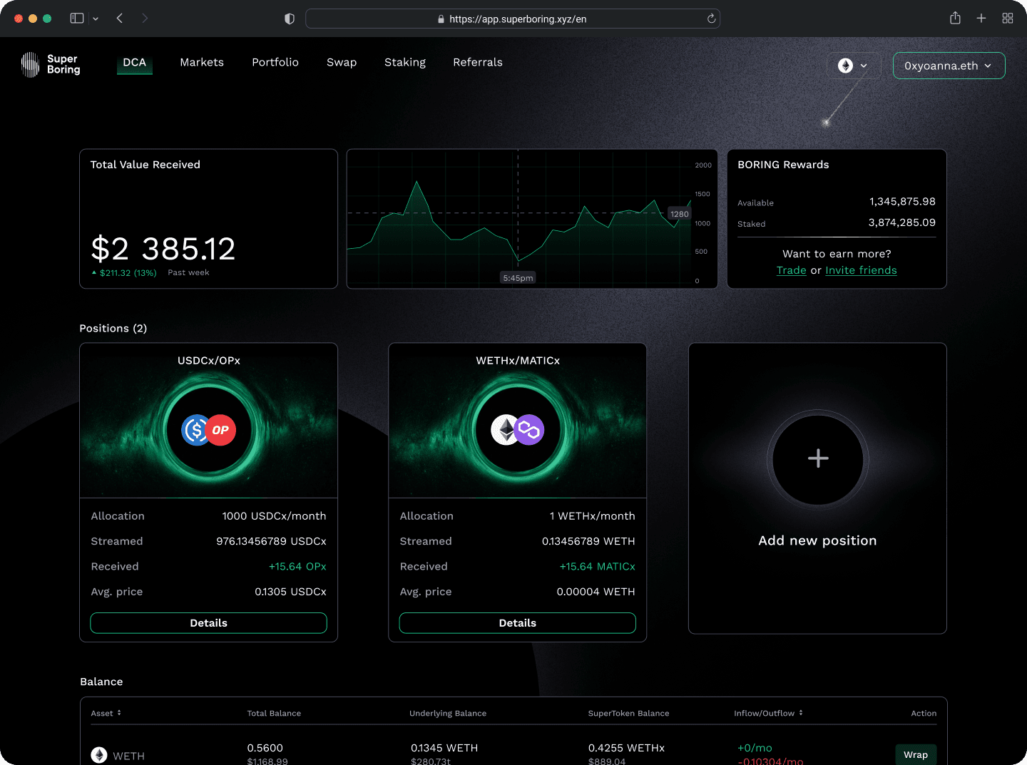 Live per-second equivalent shown beneath, so users see the stream they actually configured.